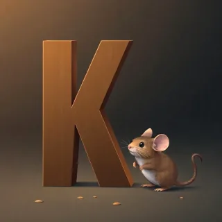 Mice — litera K