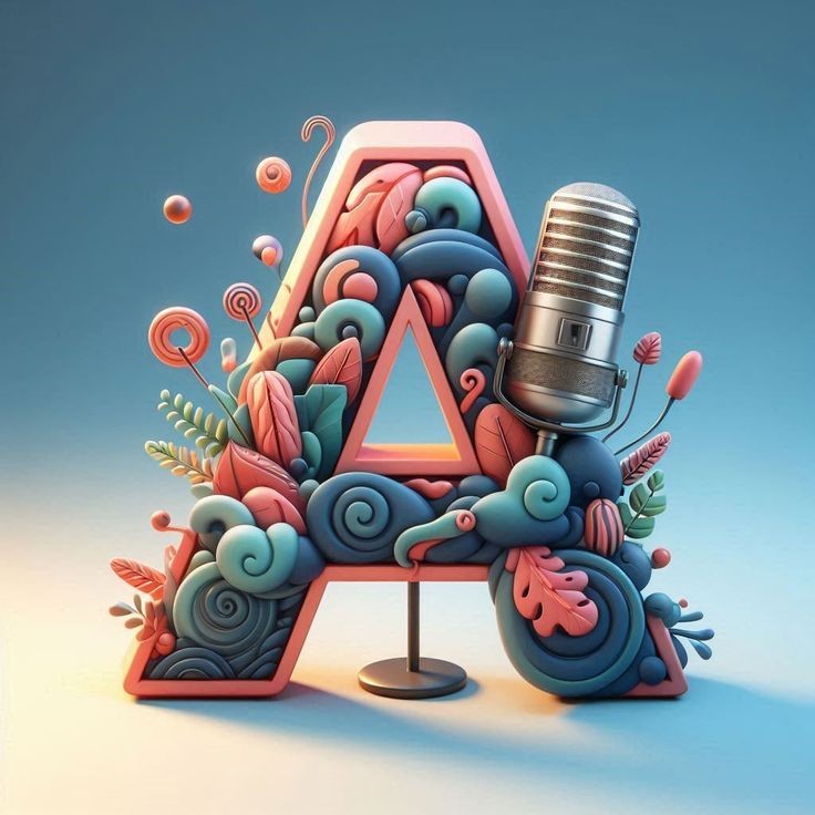Microphones — litera A (wariant 2)
