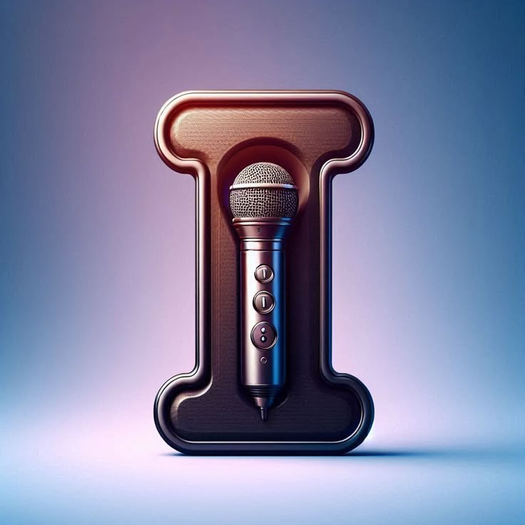 Microphones — litera I (wariant 2)
