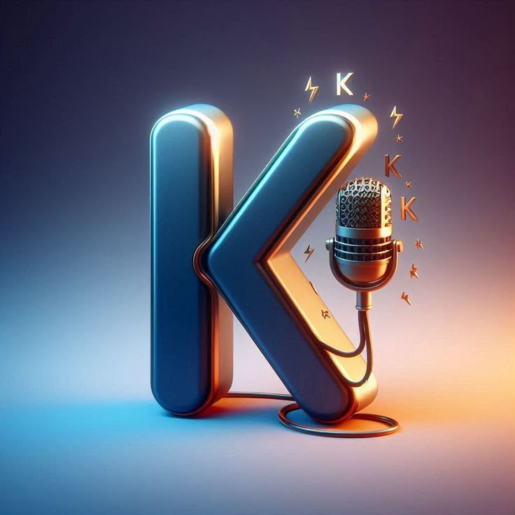 Microphones — litera K (wariant 2)