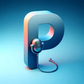 Microphones — litera P (wariant 2)