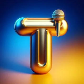 Microphones — litera T (wariant 2)