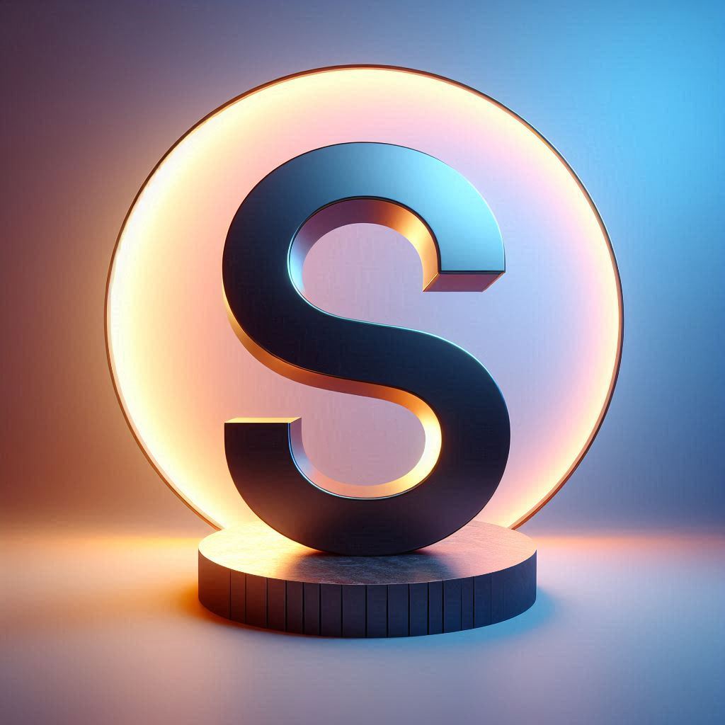 Mirror — litera S (wariant 2)