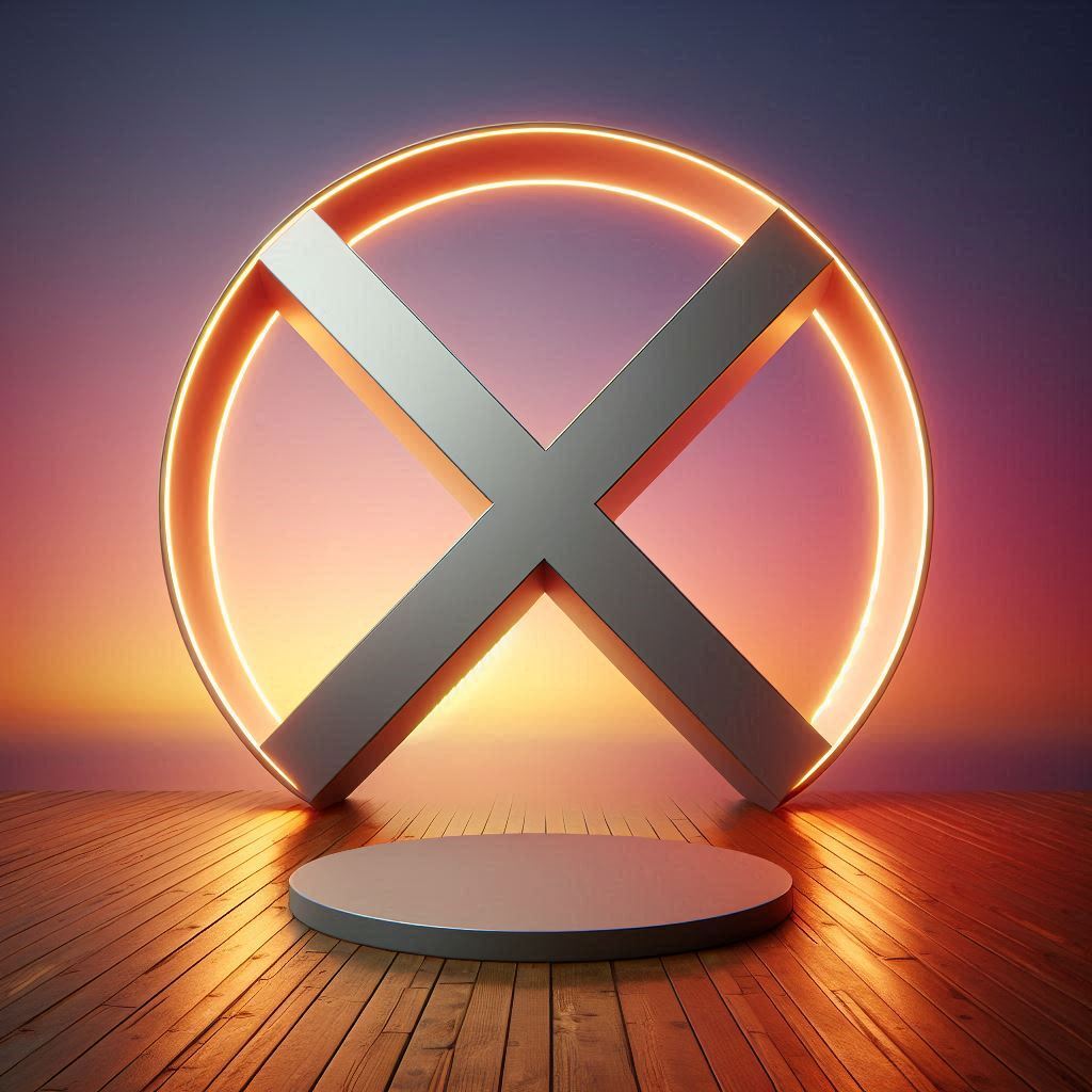 Mirror — litera X