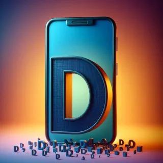 Mobile phone — litera D