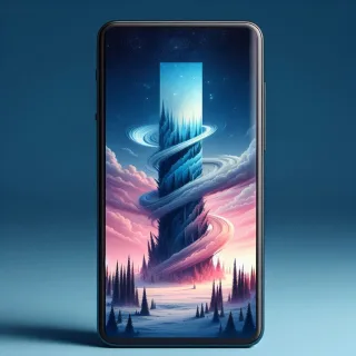 Mobile phone — litera I (wariant 2)