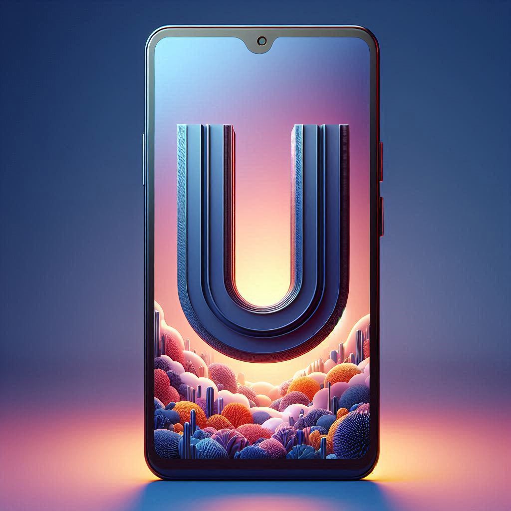 Mobile phone — litera U