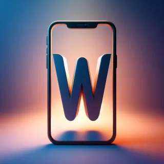 Mobile phone — litera W