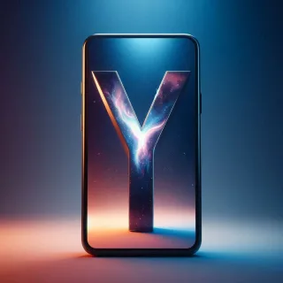 Mobile phone — litera Y (wariant 2)