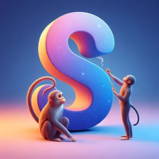 Monkey — litera S