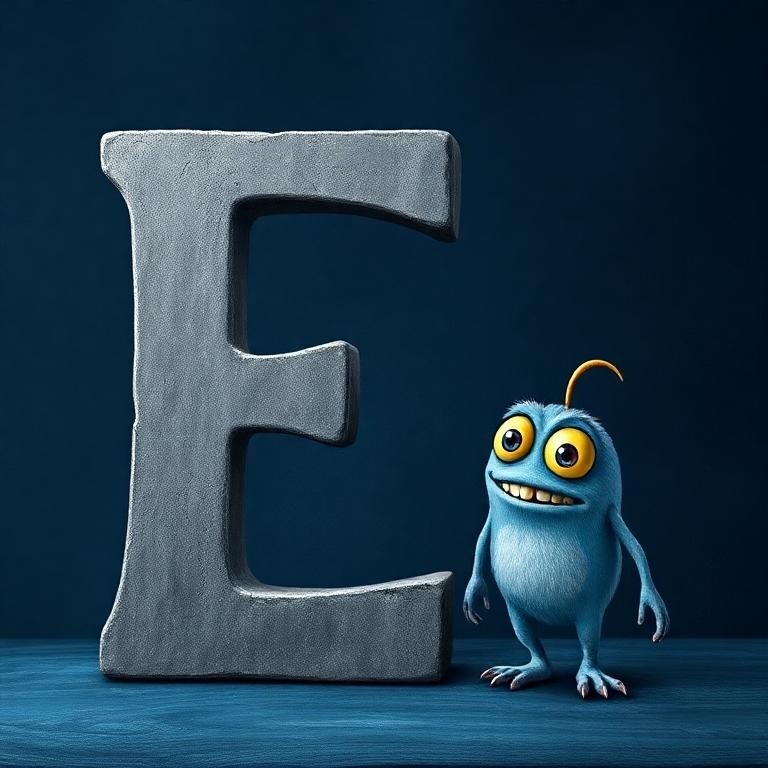 Monster — litera E