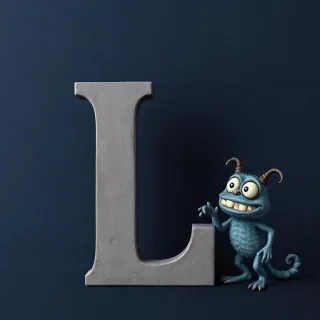 Monster — litera L