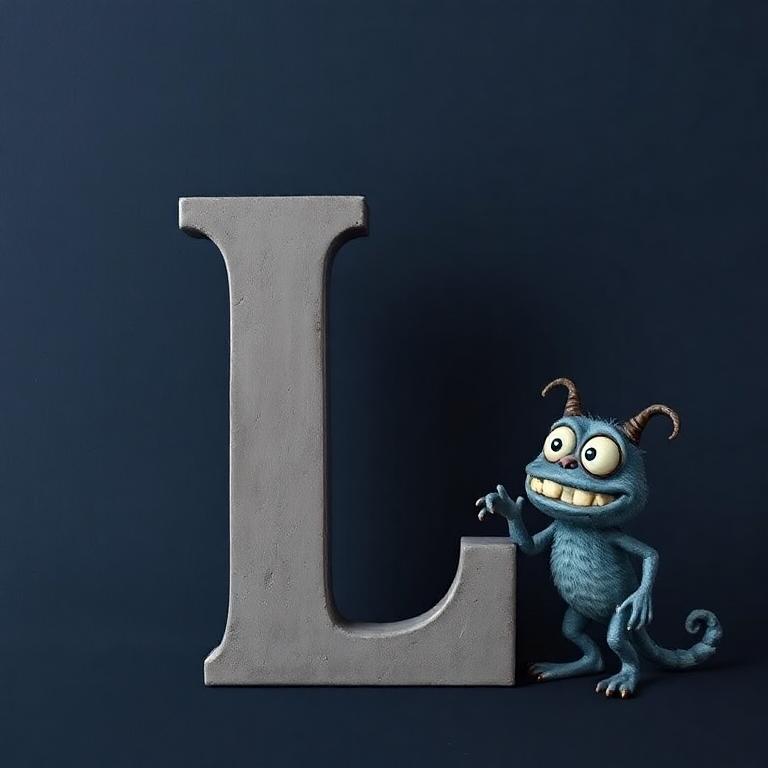 Monster — litera L