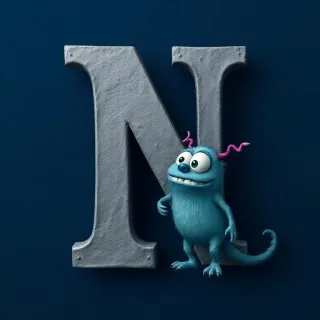 Monster — litera N