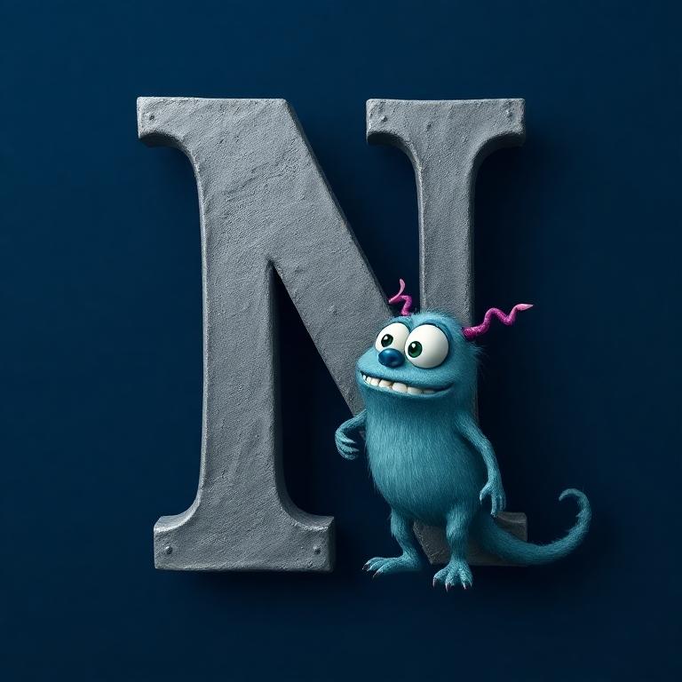 Monster — litera N