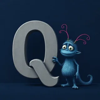 Monster — litera Q