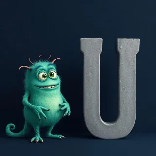 Monster — litera U