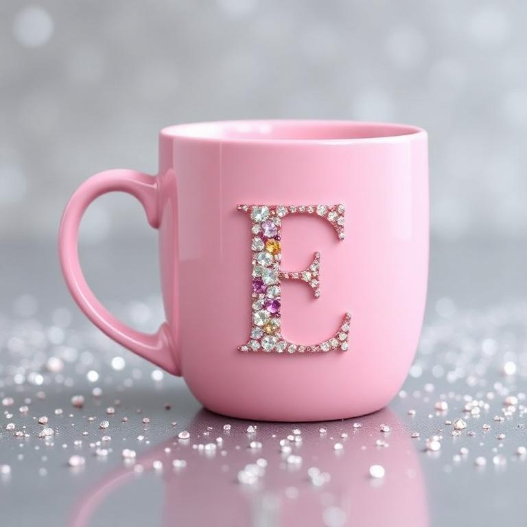 Mug — litera E