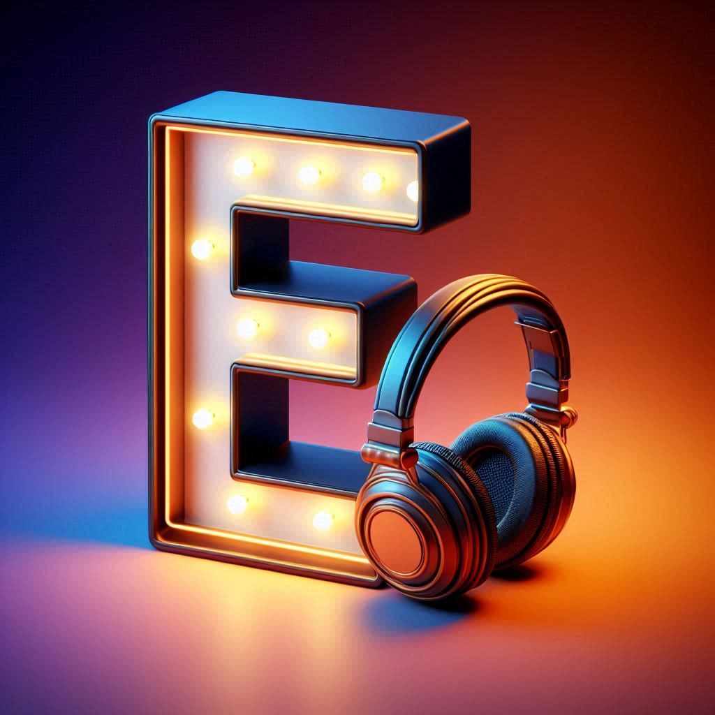 Music headphones — litera E