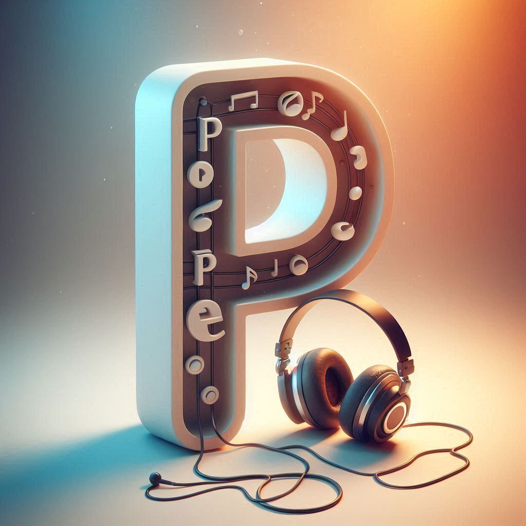 Music headphones — litera P