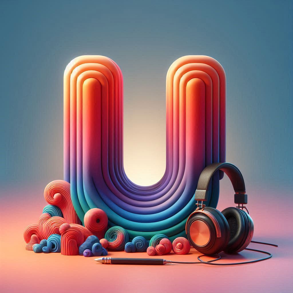Music headphones — litera U
