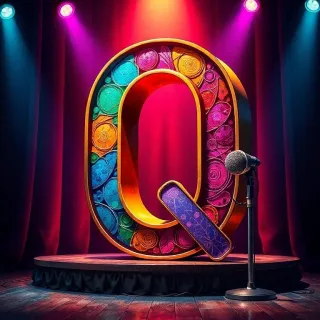 Music scene — litera Q