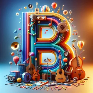 Musical instruments — litera B