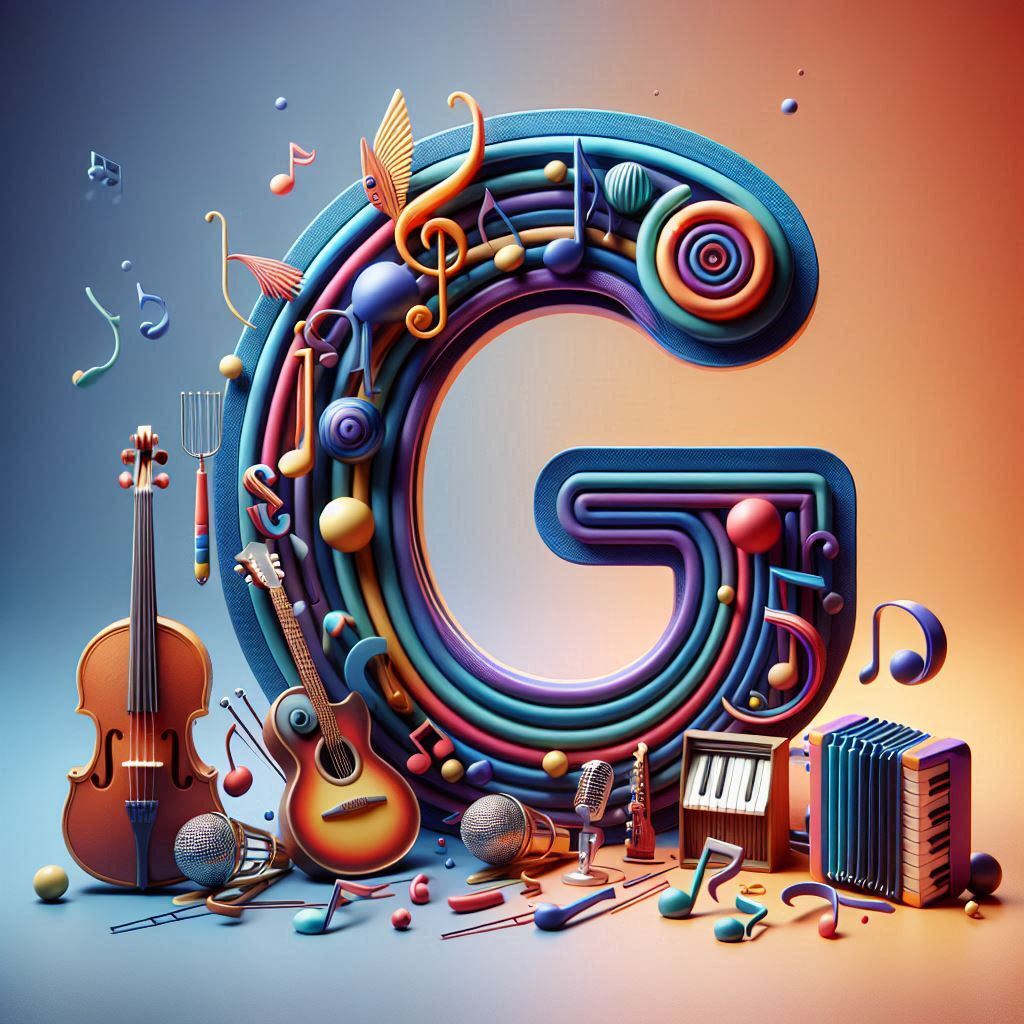 Musical instruments — litera G