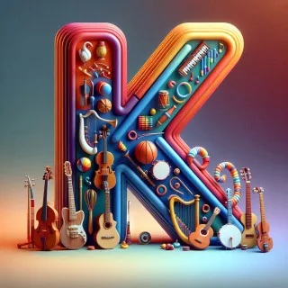 Musical instruments — litera K