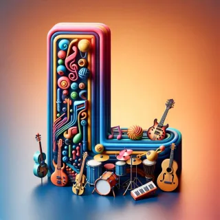 Musical instruments — litera L
