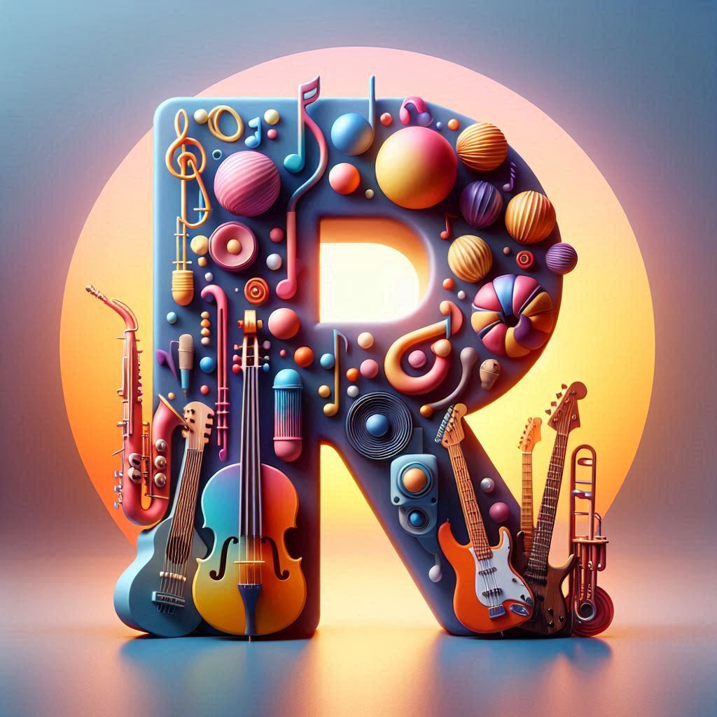 Musical instruments — litera R