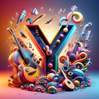 Musical instruments — litera Y (wariant 2)