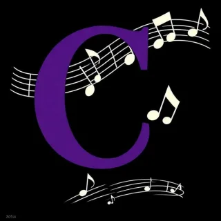 Musical notes 2 — litera C