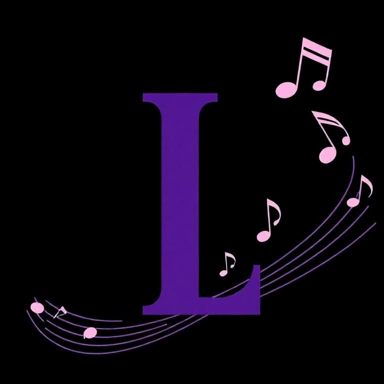 Musical notes 2 — litera L