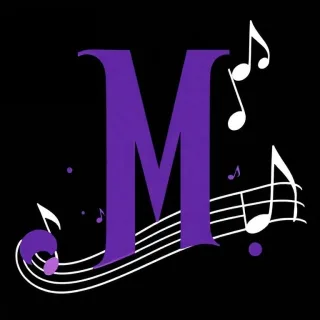Musical notes 2 — litera M
