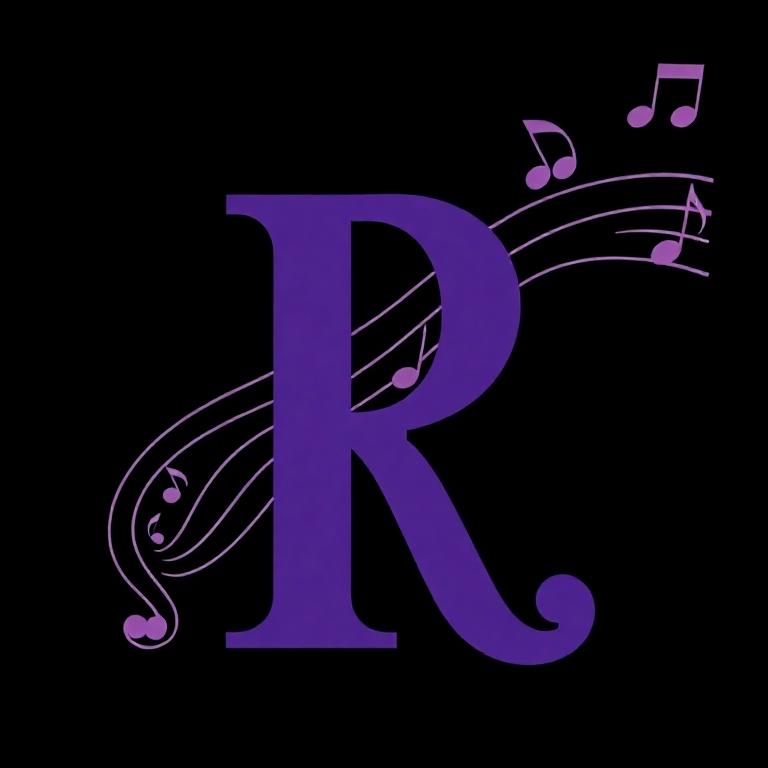 Musical notes 2 — litera R