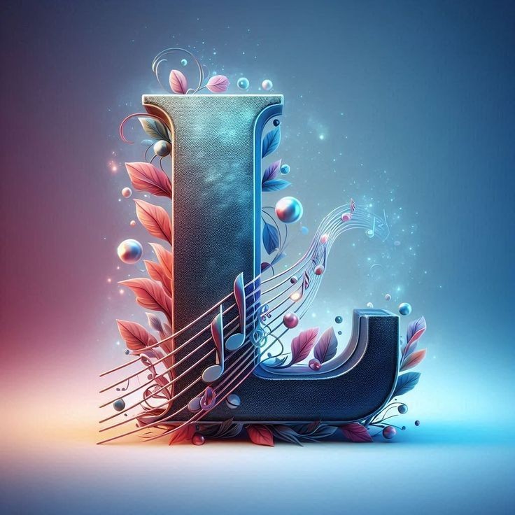 Musical notes — litera L