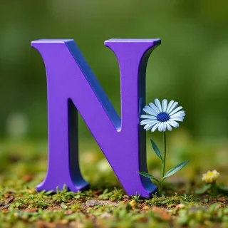 Nature 2 — litera N