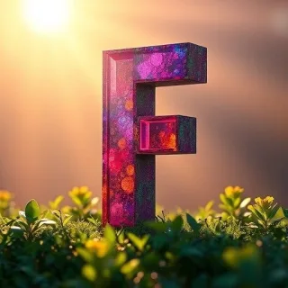 Nature 3 — litera F