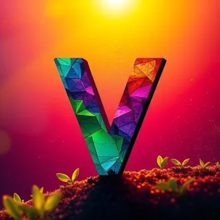 Nature 3 — litera V