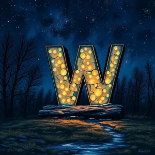 Night — litera W