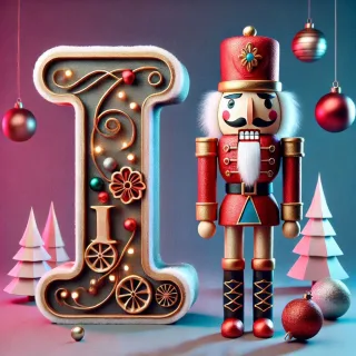 Nutcracker — litera I (wariant 2)