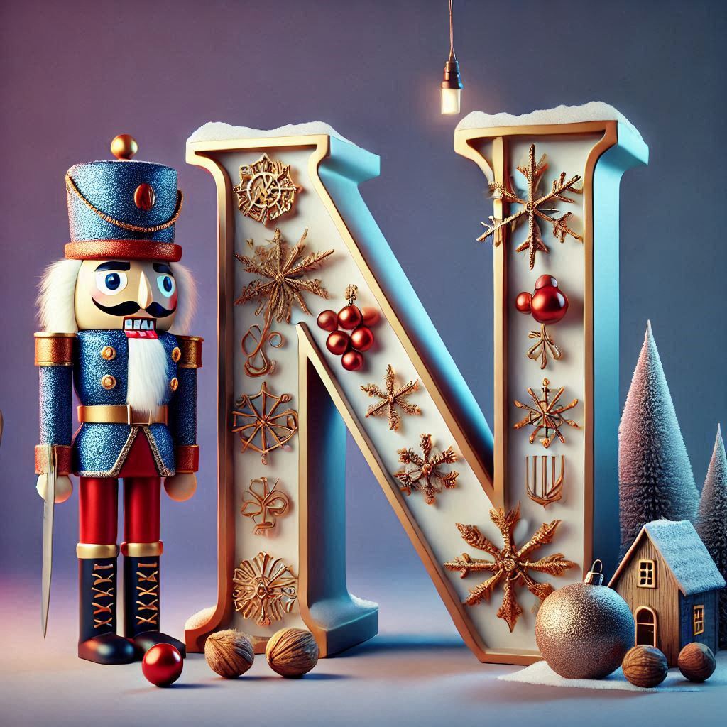 Nutcracker — litera N (wariant 2)