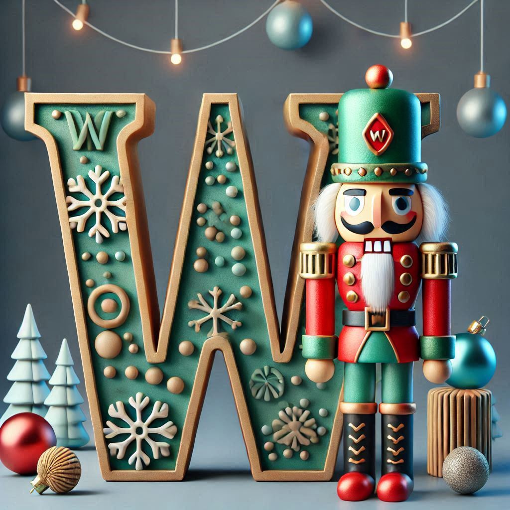 Nutcracker — litera W (wariant 2)