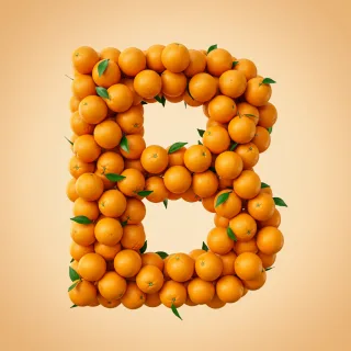 Oranges 2 — litera B (wariant 2)