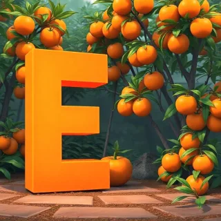 Oranges — litera E