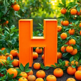 Oranges — litera H