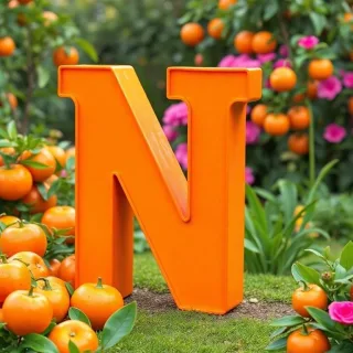 Oranges — litera N