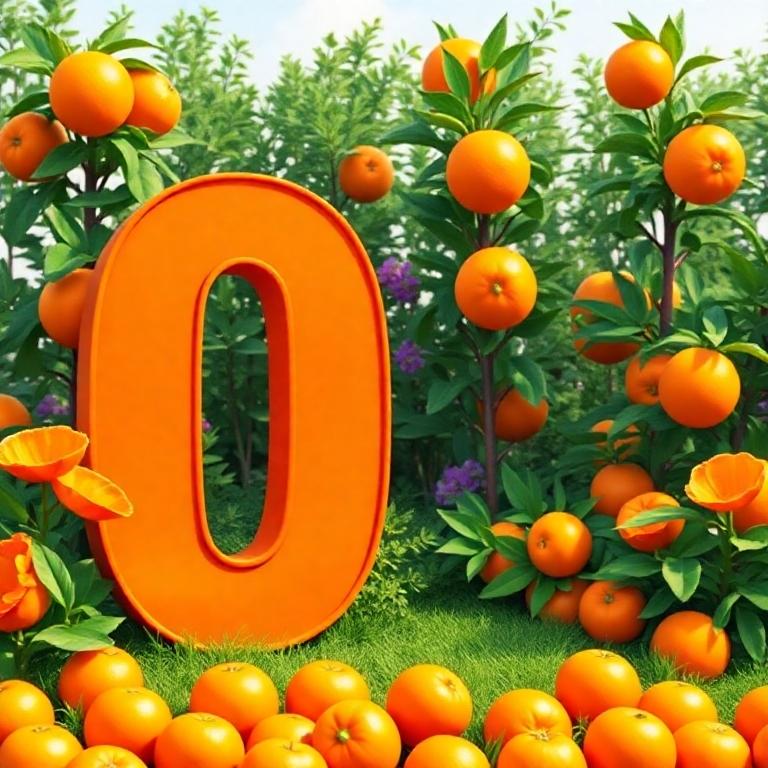 Oranges — litera O