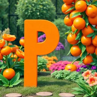 Oranges — litera P